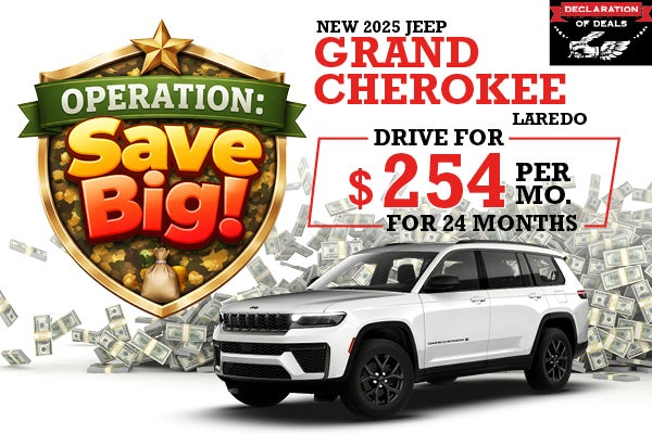 NEW 2025 JEEP GRAND CHEROKEE LAREDO